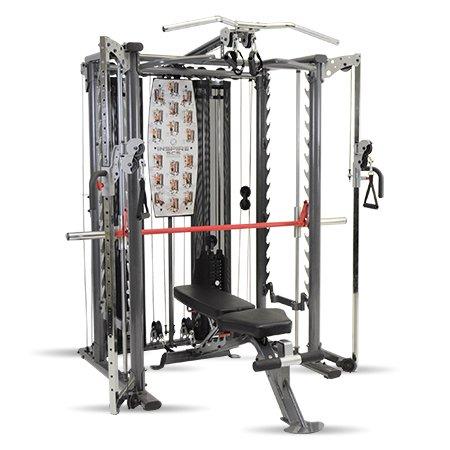 Smith System/Cage System/Functional Trainer (All in One Gym) (Inspire SCS System (With Bench)) Sport & Recreation Inspire Fitness 