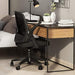 Hbada Office Task Desk Chair Swivel Home Comfort Chairs with Flip-up Arms and Adjustable Height, Black Furniture Hbada 