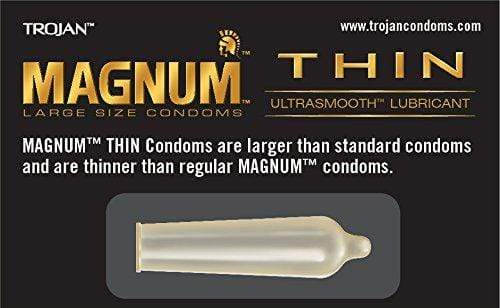 Trojan Magnum Thin 12ct Condom Trojan 