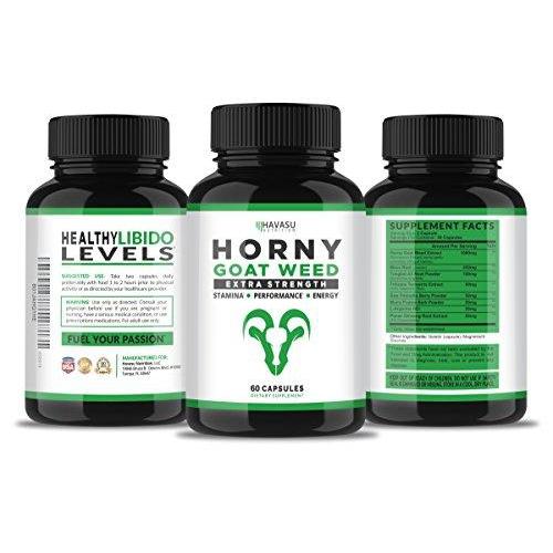 Extra Strength Horny Goat Weed Extract Supplement Havasu Nutrition 
