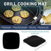 Air Fryer Accessories Compatible With Ninja Foodi, Cuisinart TOA, Soing, Instant Vortex, Nuwave Brio 14 QT, Power Airfryer Oven Elite, Emeril Lagasse 360 +More | Rack & Magnetic Cheat Sheet Guides Kitchen INFRAOVENS 