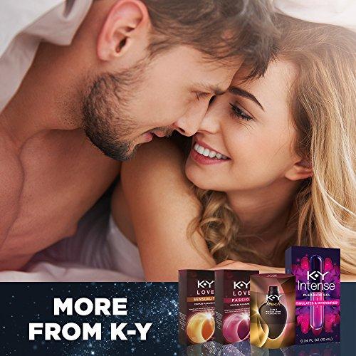 K-Y Yours & Mine Couples Lubricant for Him & Her, oz. each, 2 bottles/3 Warming, water-based lube for men & tingling lube for woman - compatible with massagers & toys Lubricant K-Y 
