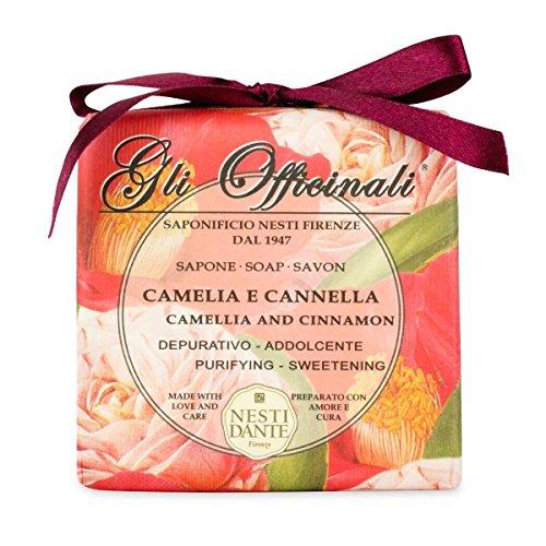 Nesti Dante Camelia & Cinnamon Soap 250 g bar Natural Soap Nesti Dante 