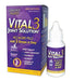 Vital 3 Joint Solution® Clinically Proven Joint Supplement 3 Bottles + Free Ultra Strength Pain Relieving Soothe Cream 2 oz. Supplement Bronson 