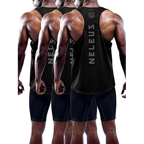 Neleus Men's Compression Baselayer Athletic Workout T Shirts 1 Or 3 Pa —  ShopWell
