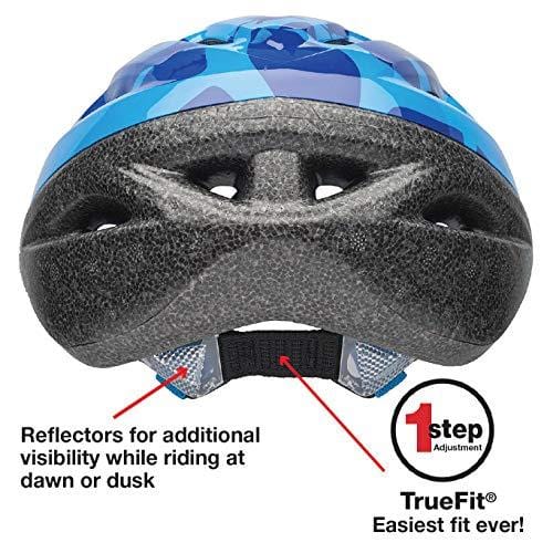 Bell 7073351 Rally Child Helmet, Blue Fins Outdoors BELL 