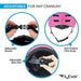 Flybar Dual Certified CPSC Multi Sport Kids & Adult Bike And Skateboard Adjustable Dial Helmet,Pink,M-L Sports Flybar 