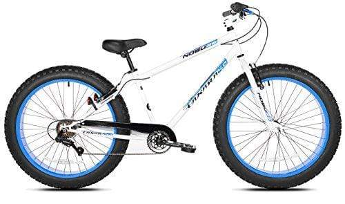 Takara Nobu Fat 26" Bike, 17.25"/One Size, White/Blue Sports Takara Tomy 