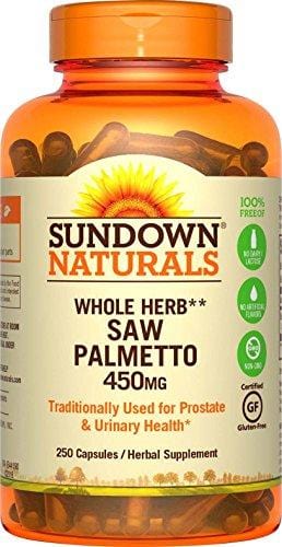 Sundown Naturals Saw Palmetto 450 mg, 250 Capsules Supplement Sundown Naturals 