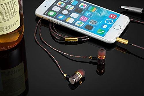 Betron YSM1000 Earbuds with Microphone and Remote Control, Noise Isolating Earphones, Powerful Bass, in Ear Headphones Compatible with iPhone, Tablets, iPad, Samsung Electronics Betron 