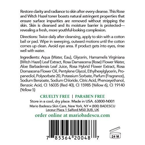 Mario Badescu Witch Hazel & Rosewater Toner, 8 oz. Skin Care Mario Badescu 