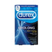 Durex Condom Prolong Natural Latex Condoms, 12 Count - Ultra Fine, ribbed and dotted with delay lubricant Condom Durex 