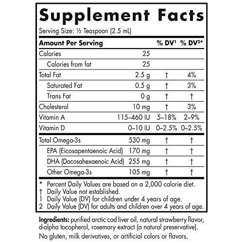 Nordic Naturals - Children's DHA, Healthy Cognitive Development and Immune Function, 4 Ounces Supplement Nordic Naturals 