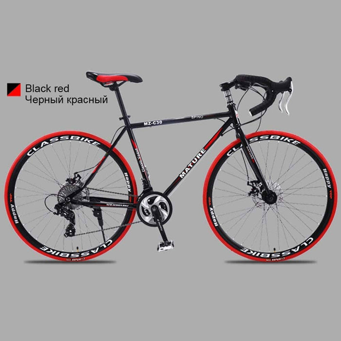 700C rower szosowy ze stopu aluminium 21 27And30speed rower szosowy dwutarczowy piaskowy rower szosowy ultralekki rower BSWL 