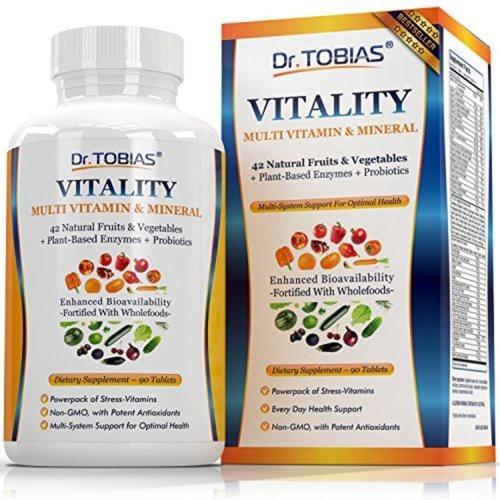 Multivitamin for Women and for Men Supplement Dr. Tobias 
