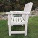 Highwood AD-CHGL1-WHE Lehigh Garden Chair, White Lawn & Patio highwood 