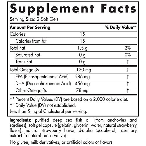 Nordic Naturals Ultimate Omega 2X Teen - Nordic Naturals Omega 3 Formula for Cognitive Development, Learning and Mood in Teenagers, Soft Gels - 60 Count Supplement Nordic Naturals 