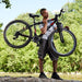 Huffy 27.5" Tekton Mens 21-Speed Hardtail Mountain Bike, Aluminum Frame, Oversized Tires, Matte Black Sport & Recreation Huffy 