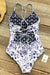 CUPSHE Light Up The Night Print One-Piece Swimsuit Beach Swimwear Bathing Suit (L) Women's Swimwear CUPSHE 