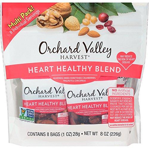 ORCHARD VALLEY HARVEST Heart Healthy Blend, Non-GMO, 1 oz (Pack of 8) Food & Drink Orchard Valley Harvest 