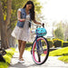 Huffy 26 Fairmont Womens Cruiser Bike, Blue, Perfect Fit Frame Sport & Recreation Huffy 