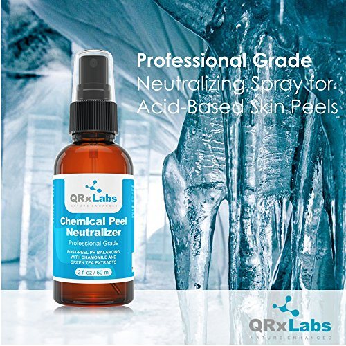 QRxLabs Chemical Peel Neutralizer - post-peel PH balancing with chamomile and green tea extracts 2 fl oz / 60 ml Skin Care QRxLabs 