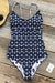 CUPSHE Light Up The Night Print One-Piece Swimsuit Beach Swimwear Bathing Suit (L) Women's Swimwear CUPSHE 