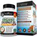 Organic Coconut Oil 2000mg Supplement BioSchwartz 