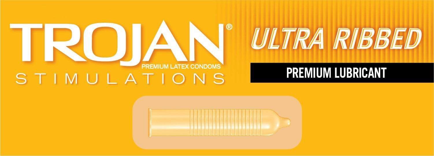 Trojan Ultra Ribbed Lubricated Condoms, 36 count ShopWell Trojan Ultra Ribbed Lubricated Condoms, 36 count ShopWell