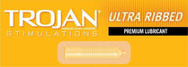 Trojan Ultra Ribbed Lubricated Condoms, 36 count Condom Trojan 
