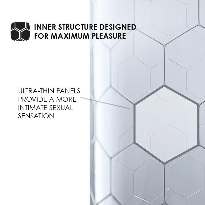 LELO HEX Original, Luxury Condoms with Unique Hexagonal Structure, Thin Yet Strong Latex Condom, Lubricated (36 pack) Condom LELO 