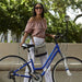 700c Royce Union RMY Womens 21-Speed Hybrid Comfort Bike, 15" Aluminum Frame, Pearl Blue Outdoors Royce Union 