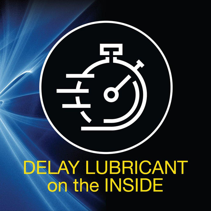 Durex Condom Prolong Natural Latex Condoms, 12 Count - Ultra Fine, ribbed and dotted with delay lubricant Condom Durex 