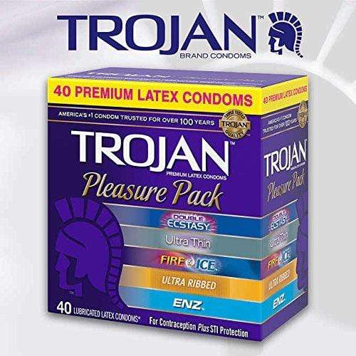 Trojan Magnum Ribbed Lubricated, 12 Count Condom TROJAN 