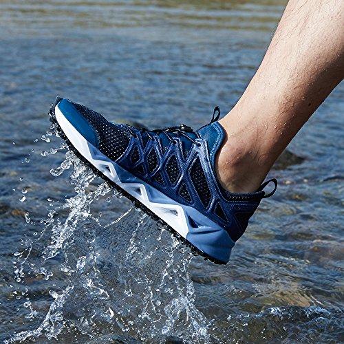 RAX Men's Quick Drying Slip-Resistent Aqua Water Hiking Shoes(9.5 US) Men's Hiking Shoes RAX 