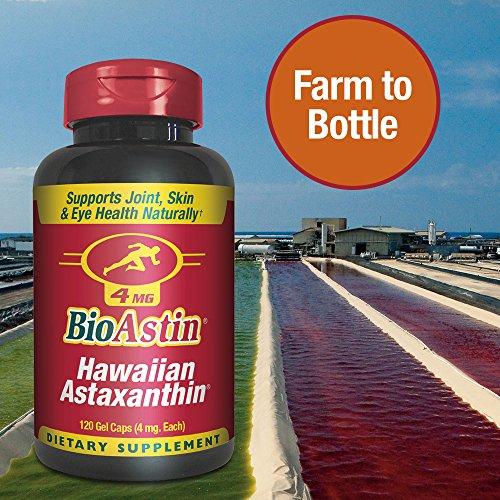 BioAstin Hawaiian Astaxanthin – 120 ct – 4mg Supplement Nutrex Hawaii 