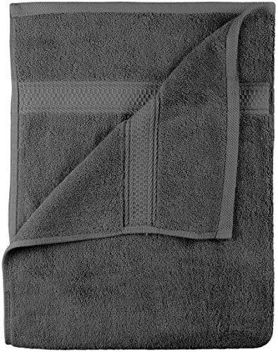 Utopia Towels Premium 8 Piece Towel Set (Grey) - 2 Bath Towels, 2