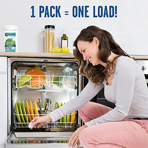 Seventh Generation Ultra Power Plus Dishwasher Detergent Packs, Fresh Citrus Scent, 70 count Dishwasher Detergent Seventh Generation 