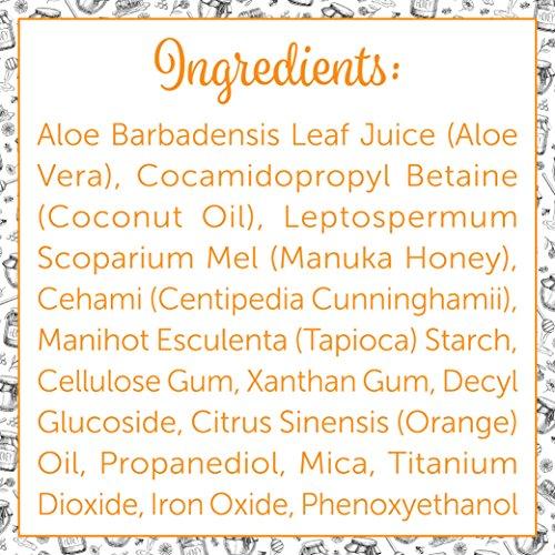 Gentle Restorative Shampoo (8 oz) Eczema, Psoriasis, Seborrhea, Dermatitis, Dandruff, Itchy Scalp Dry Scalp Treatment - Natural Organic Ingredients, Manuka Honey & Aloe Vera by Honeyskin Organics Hair Care Honeyskin Organics 
