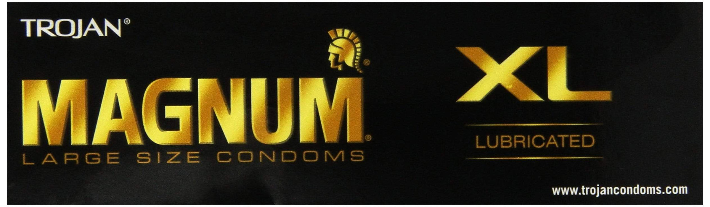 Trojan Magnum XL Large Size Lubricated Condoms - 12 Count