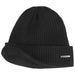 Stetson Parkman dzianinowa czapka dla kobiet / mężczyzn – wyprodukowano w UE, wykonane włoskie mankiety naciągane czapki żebrowana czapka narciarska z mankietami jesień – zima Stetson 