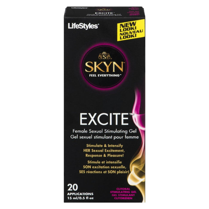 LifeStyles Excite Sensual Gel, Pump Bottle, 0.5 Ounce Lubricant LifeStyles 