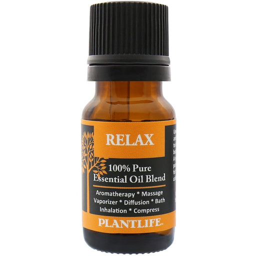 Plantlife Relax Essential Oil Blend (100% Pure Therapeutic Grade) 10ml Essential Oil Plantlife 