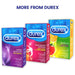 Durex Condom Performax Intense Natural Latex Condoms, 24 Count - Ultra Fine, ribbed, dotted with delay lubricant Condom Durex 