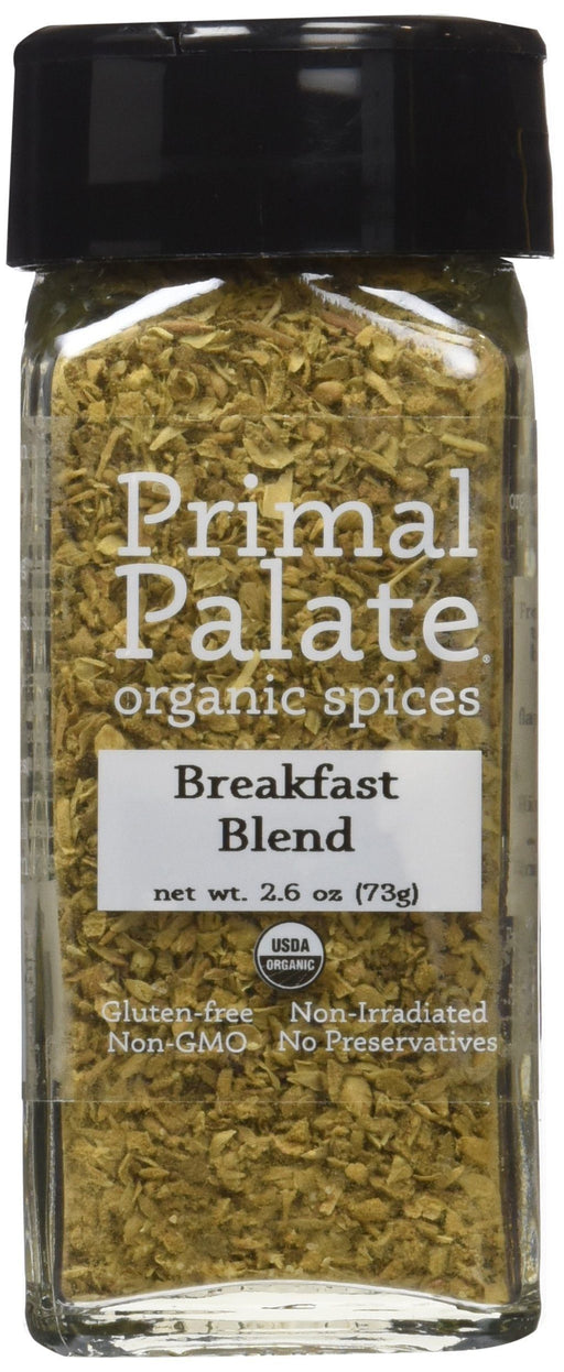 Organic Spices Breakfast Blend, Certified Organic Food & Drink Primal Palate Organic Spices 
