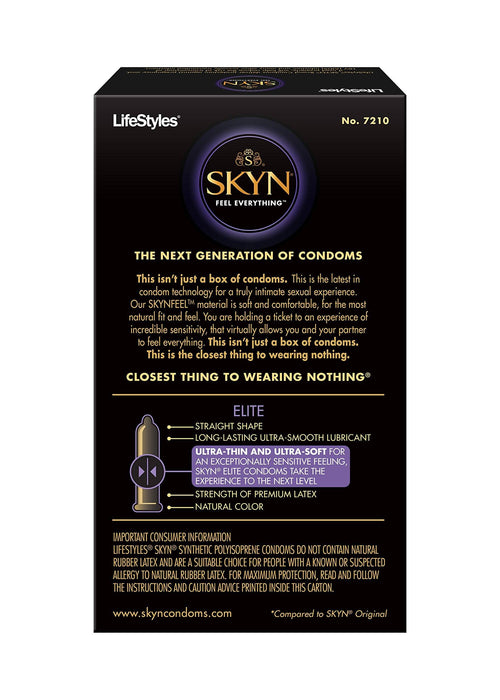 LifeStyles SKYN Elite Condoms Condom LifeStyles 