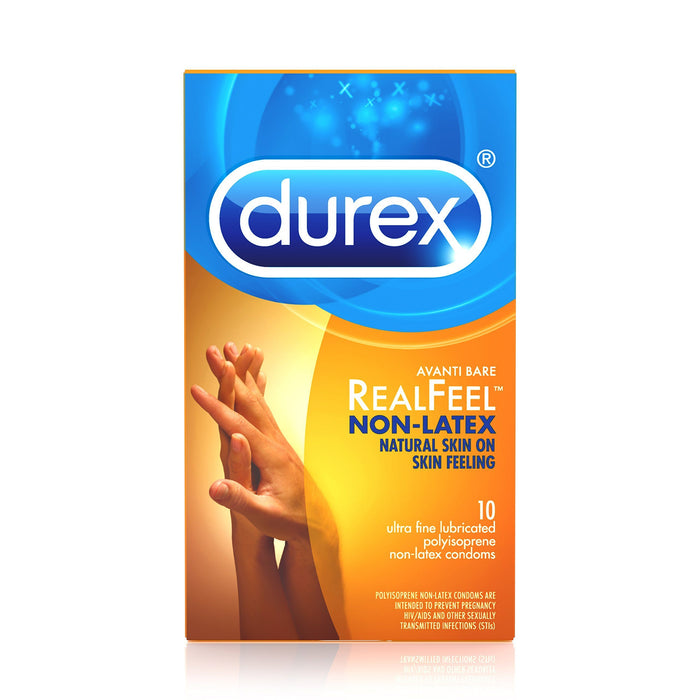 Durex Avanti Bare RealFeel Non-Latex Condom, 10 ct Condom Durex 