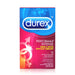 Durex Condom Performax Intense Natural Latex Condoms, 12 Count - Ultra Fine, ribbed, dotted with delay lubricant Condom Durex 