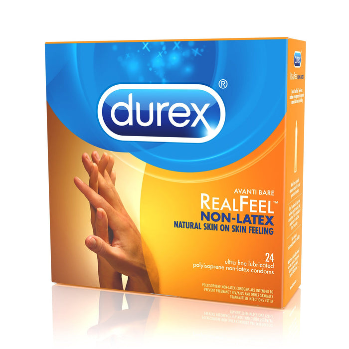 Durex Avanti Bare RealFeel Non-Latex Condom, 24 ct Condom Durex 