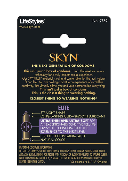 Lifestyles Skyn Elite Condoms, 1 Pound Condom LifeStyles 